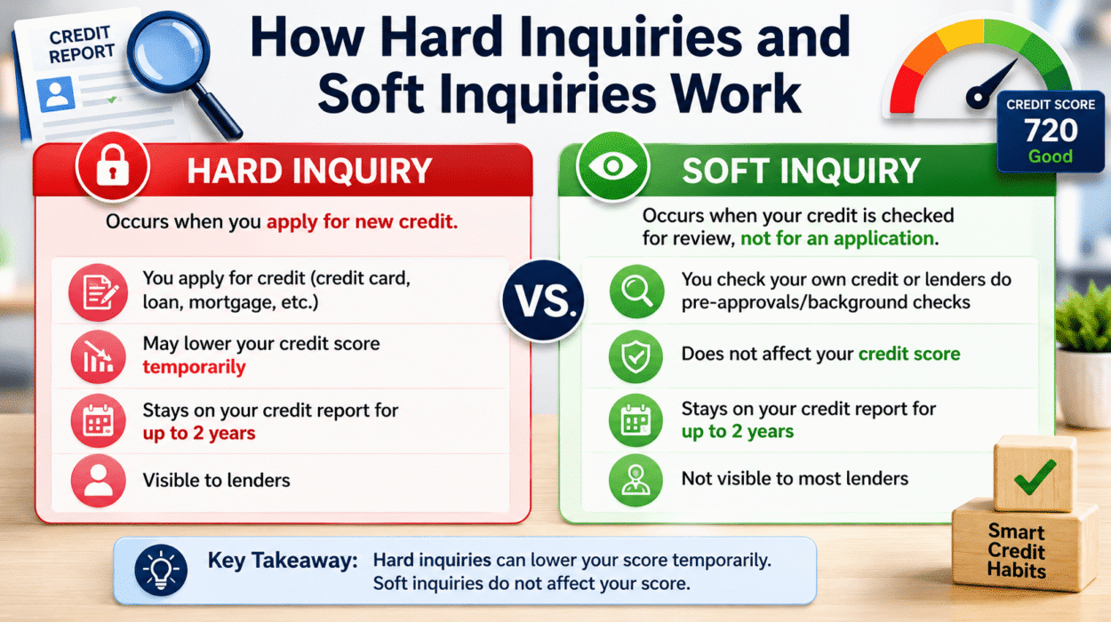 How Hard Inquiries and Soft Inquiries Work
