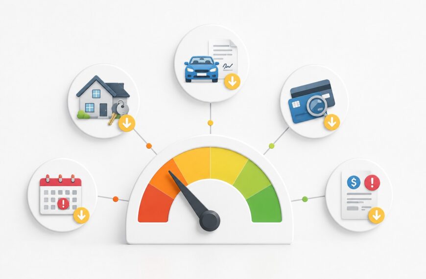 What Causes Sudden Credit Score Drops?